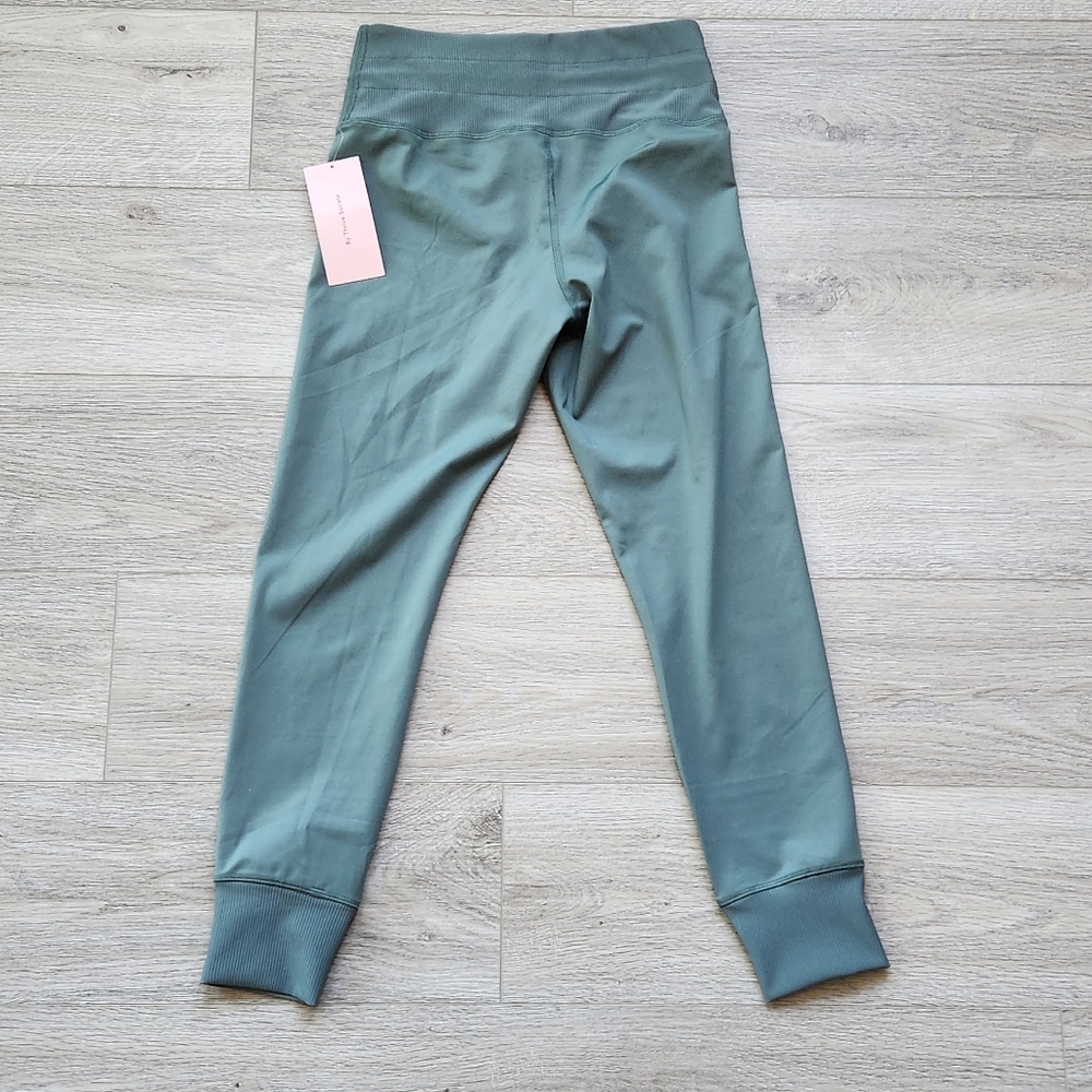 Flex Time by Thrive Societe Sage Green  Drawstring Leggings Womens Medium Yoga - Picture 6 of 9